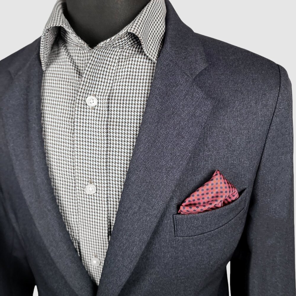 Bluffworks Men's 2 Button Blazer Jacket 42R